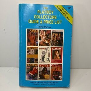 Playboy Collectors Guide & Price List 1982-83 Book